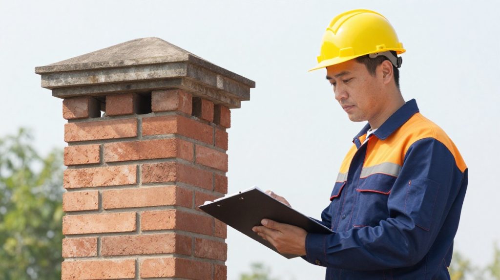 Pennsylvania state seal alongside a chimney inspection report and building code reference materials — Spring Hill Chimney Service NEPA